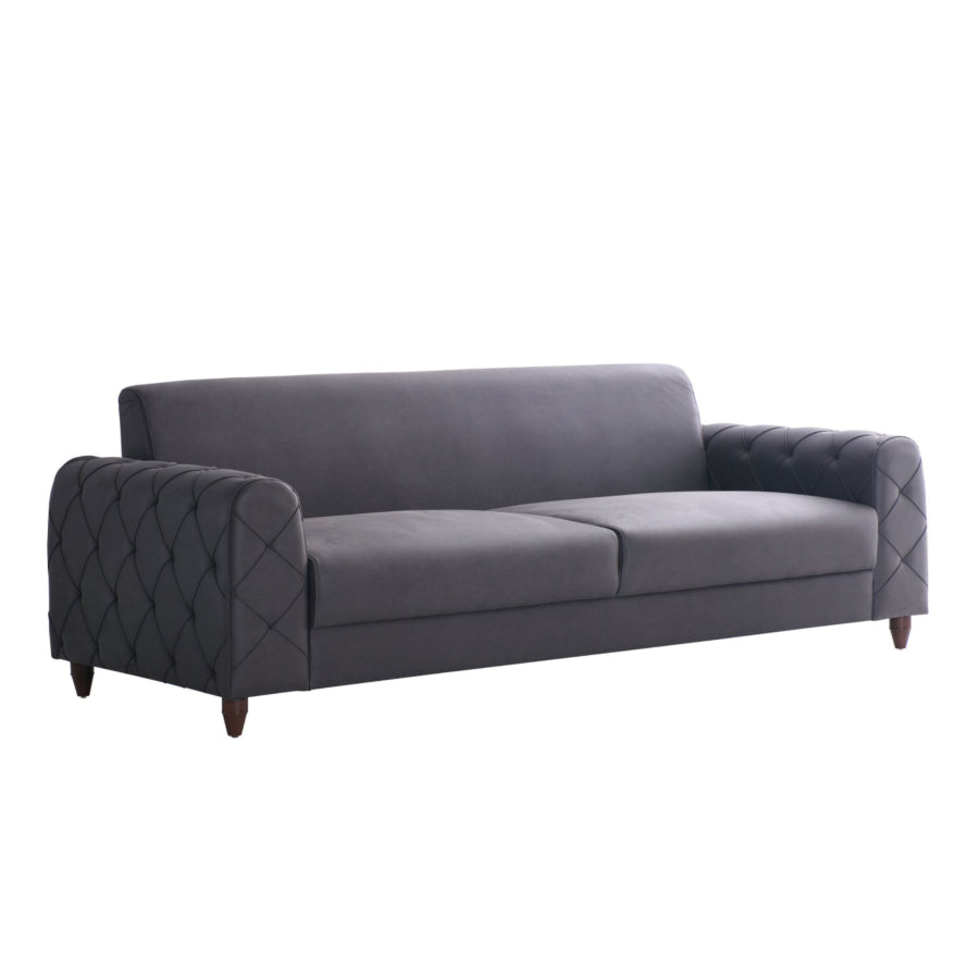 Canapé 3 Places NEW NATELLO - Gris Foncé