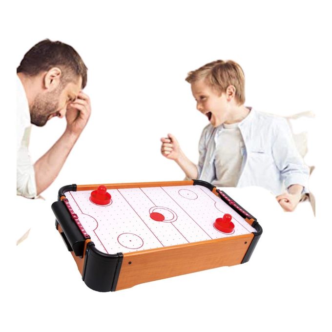 Mini table de jeu air hockey en bois