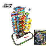 jouet pour enfant speed track garage 5 niveaux