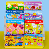 Cartoon Puzzle Early Educational six