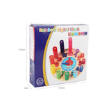 jouet d'apprentissage numérique en bois réveil