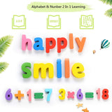 Puzzle En Bois, 2 Pièces Alphabet en Bois