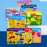 Cartoon Puzzle Early Educational six