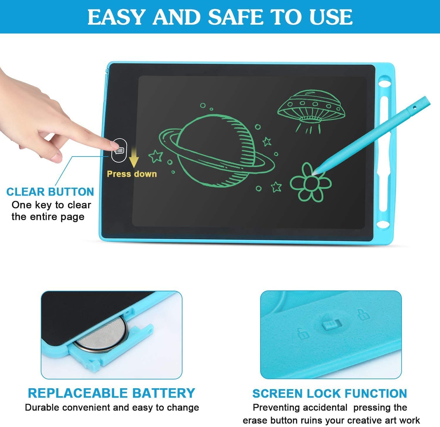 jouet éducatif LCD Tablette D'écriture