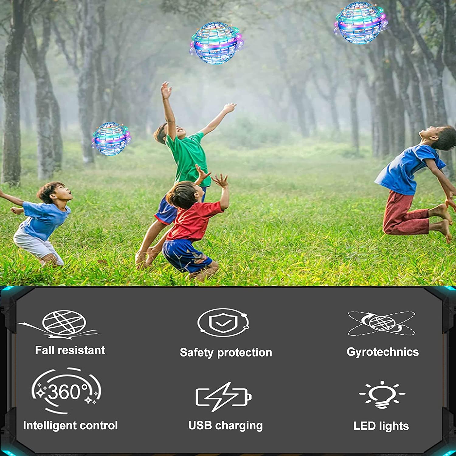 Flying ball magic toy Spinner 360