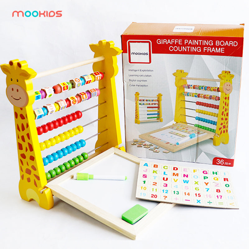 Beilaluna Tableau noir en bois avec planche