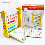 Beilaluna Tableau noir en bois avec planche