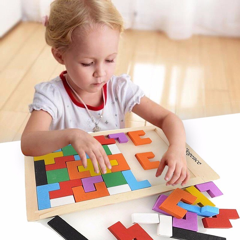 Tangram Brain Teaser Puzzle Educational Baby