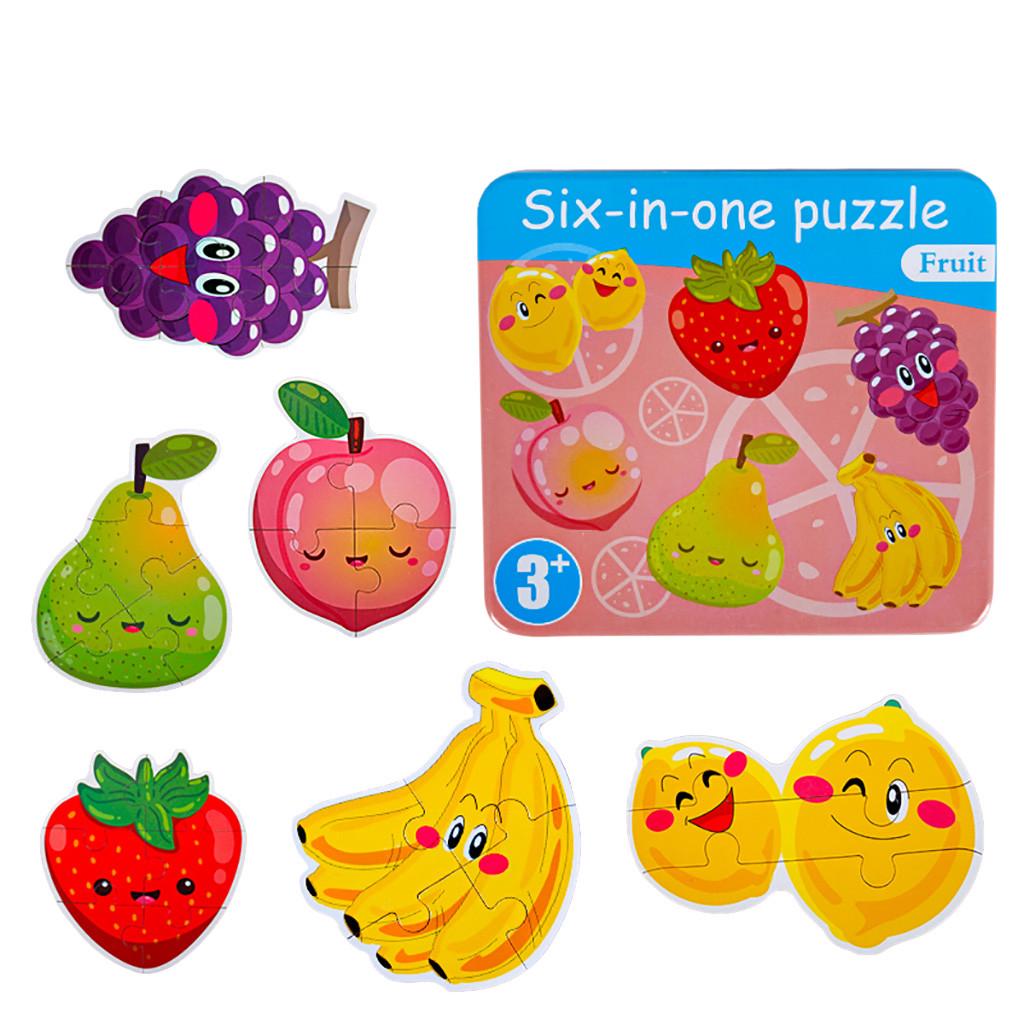 Cartoon Puzzle Early Educational six